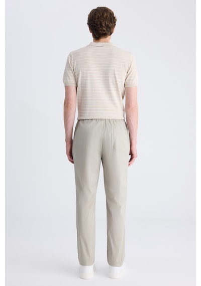 D's Damat Ds Damat Regular Fit Ekru Balıksırtı Pamuklu Jogger Pantolon 4hc0300130022 E01