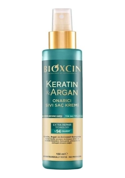 Bioxcin Keratin & Argan Onarıcı Sıvı Saç Kremi 150 Ml