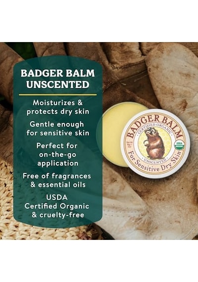 Badger Organik Hassas Cilt Kremi 56 Gr