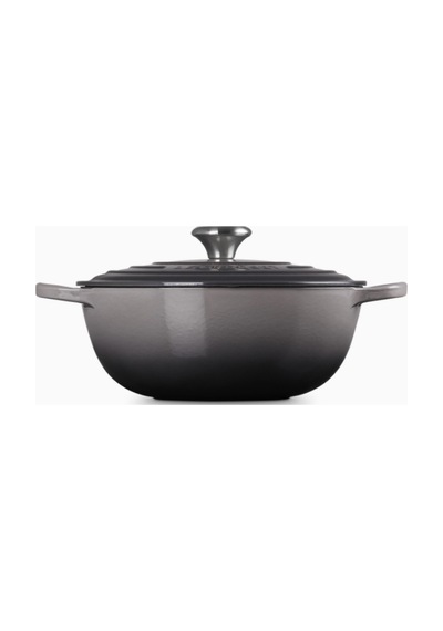 Le Creuset La Marmite Fransız Lüksü Döküm Tencere Gri
