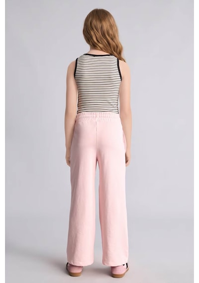 Defacto Wide Leg Pembe Kız Çocuk Eşofman Altı I2264a8/pn130
