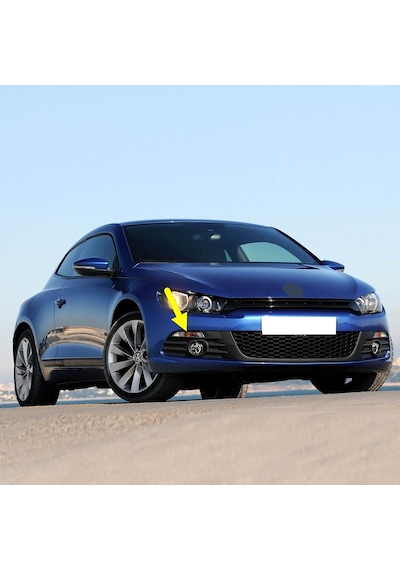 Vw Scirocco 2009-14 Ön Tampon Sağ Sinyal Lambası Camı 1k8953042e