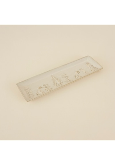 Karaca Home New Year Yılbaşı Trees Dekoratif Tabak 37,4 X 11,7 X 2,4 Cm