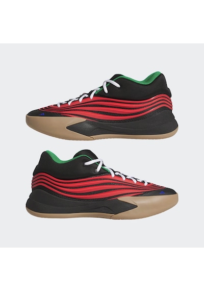 Adidas Dame X Siyah-kırmızı Erkek Basketbol Ayakkabısı Kı1625