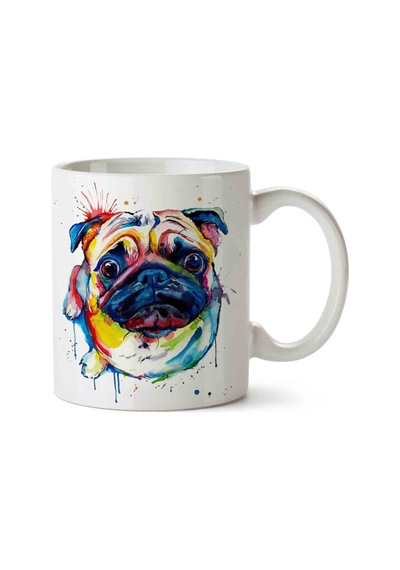Pug Köpek Çok Satılan Kupa Bardak
