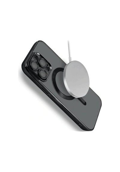 İphone 15 Pro Kılıf Kross Magneticsafe Kapak - Siyah Renk