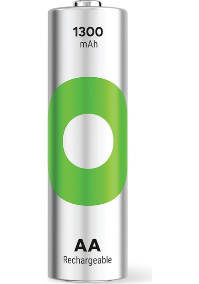 GP ReCyko 130AAHC 1300 Serisi 1300 mAh AA Ni-MH Şarj Edilebilir Kalem Pil 2'li