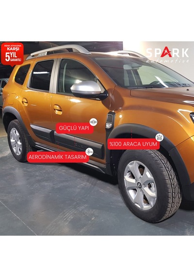 Dacia Duster 2018-2024 Yıl Aralığı Uyumlu Dodik Set 12 Parça