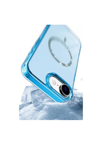 Newface Apple İphone 16e Live Diamond Magsafe Kapak - Sarı