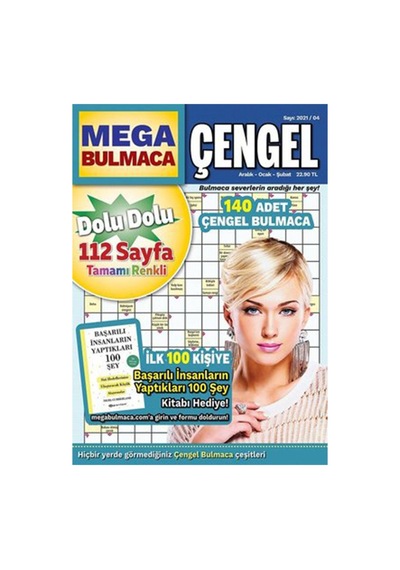 Mega Bulmaca Çengel - 4 Adet Tarı