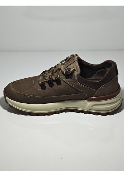 Voyager M436 Kahverengi Erkek Günlük Deri Comfort Casual Ayakkabı Kahverengi