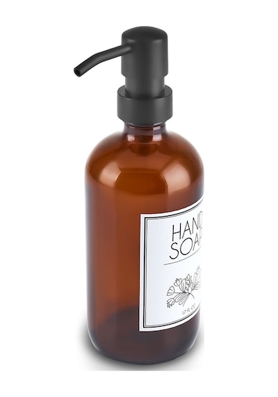 Karaca Home Bottle Hand Soap Sıvı Sabunluk 500 Ml Kahverengi