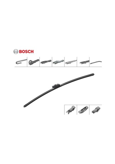 Bosch Silecek Süpürgesi 650 Mm Flatwıper 4 Aparatlı Ae650 Unıversal