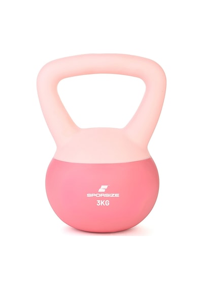 Soft Kettlebell 3kg Evde Spor Aleti Crossfit & Fitness Ağırlık Kaymaz Kaplama