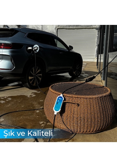 Hims HCTK-G-3 3.7kW Ev Tipi Taşınabilir Elektrikli Araç Şarj Cihazı