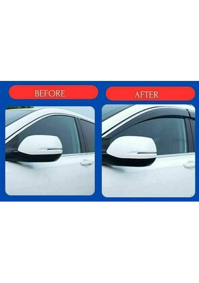 Vw Golf 7 Cam Rüzgarlığı Kromlu 2013+