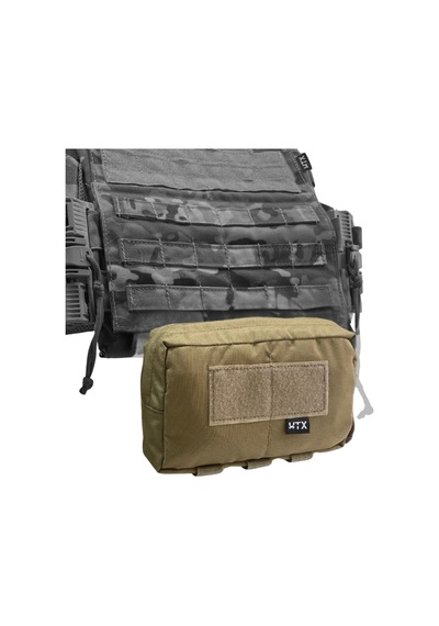 Grovuxa Cangoo - Kanguru Cep Modülü Alpkuzan Hücum Yeleği & Utx Chest Rig Uyumlu Çanta Çöl