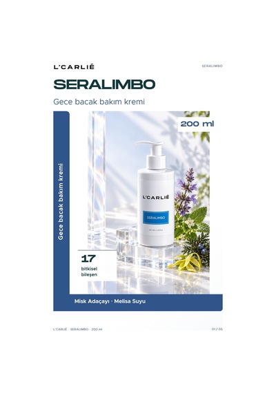 L'carlıe Seralimbo Gece Bacak Bakım Kremi 200 Ml