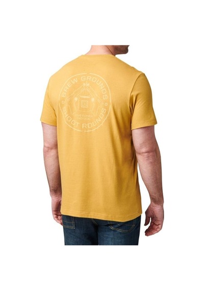 5.11 Brew Ground Ss Tee Kısa Kol Sarı T-shırt Çok Renkli