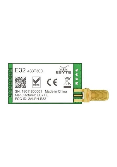 E32-433t30d-v8 , 433mhz Lora Haberleşme Modulü