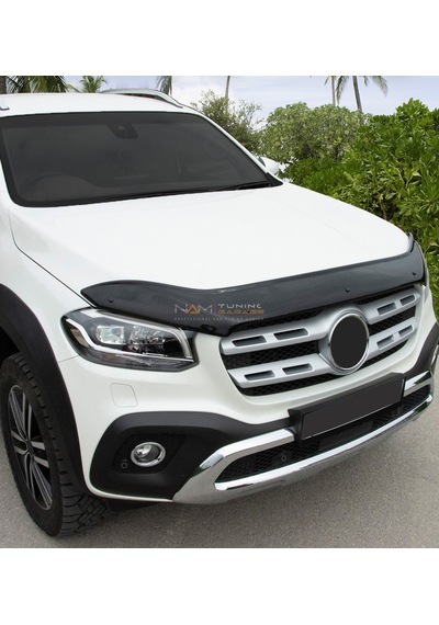 Merecedes X Class Kaput Rüzgarlığı Kaput Koruma Xclass Parlak Siy