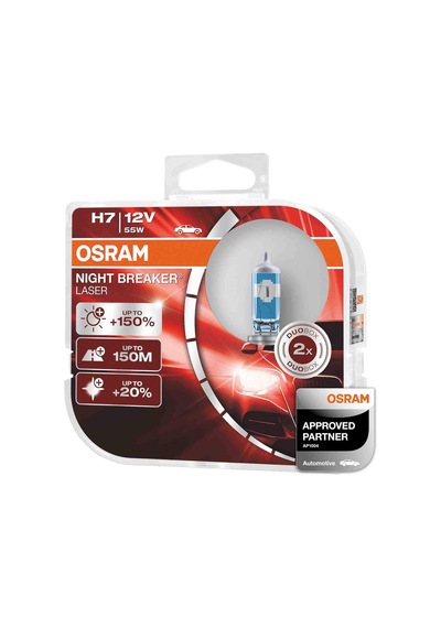 Osram H7%150 Fazla Işık Night Breaker Laser 12v Sku: Smg8690010199911 Açık Kahverengi