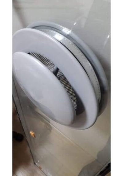 Temmenfez Isıcam, Çift Cam Doğal Gaz Menfezi,Iç Çap 150 Mm Doğal