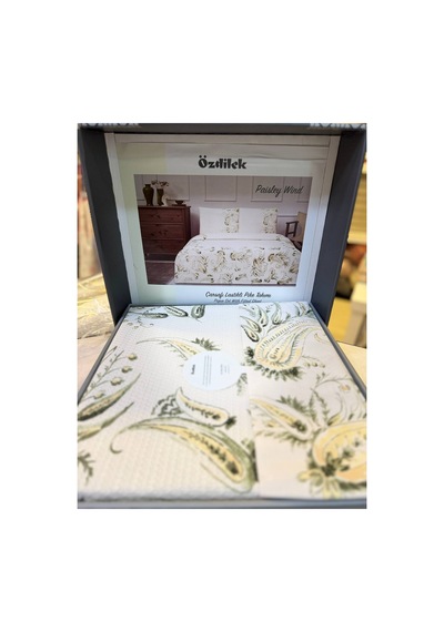 Paisley Wind Tek Kişilik Pike Takımı Bej