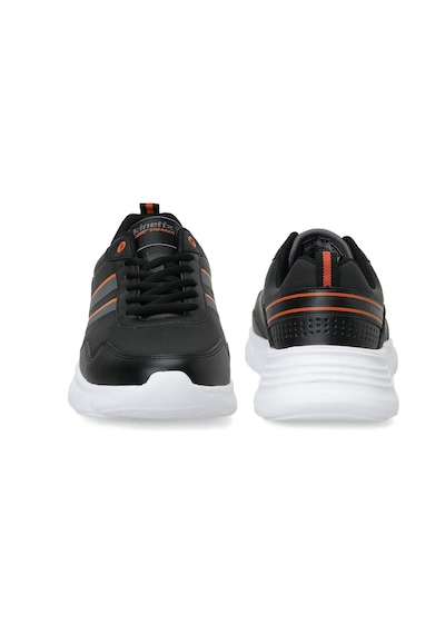 Kinetix Alder Pu Siyah Erkek Sneaker 000000000102016660 Siyah-turuncu