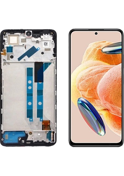 Redmi Note 12 Pro Lcd Ekran Çıtalı Tft Siyah