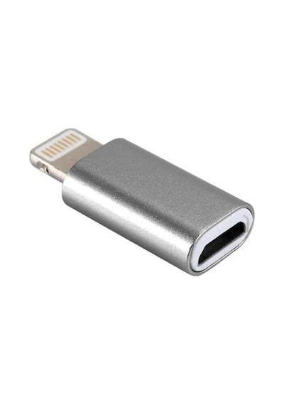 Apple Uyumlu iOS 8 Pin Lightning Erkek to Micro USB Dişi Çevirici Adaptör