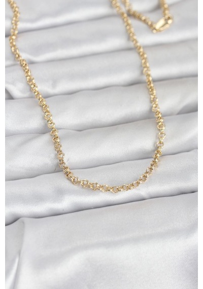 Cm 14k Renk Halka Zincir Model 60 Cm Kadın Kolye Diğer