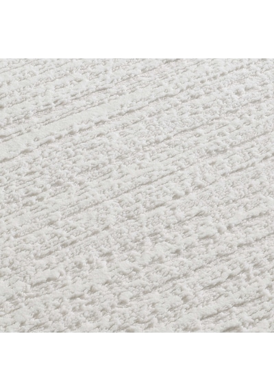 Mariesse Home Versay Koleksiyonu Modern Dokuma Koridor Kesme Yolluk Dokuma Makine Halısı Beyaz