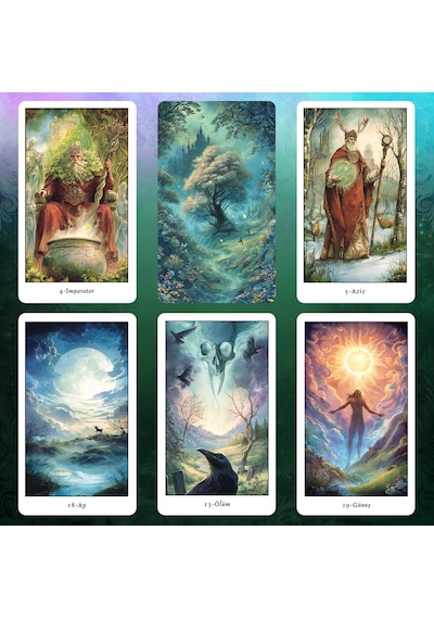 Mistik Orman Tarot / 78 Kart Ve Rehber Kitapçık
