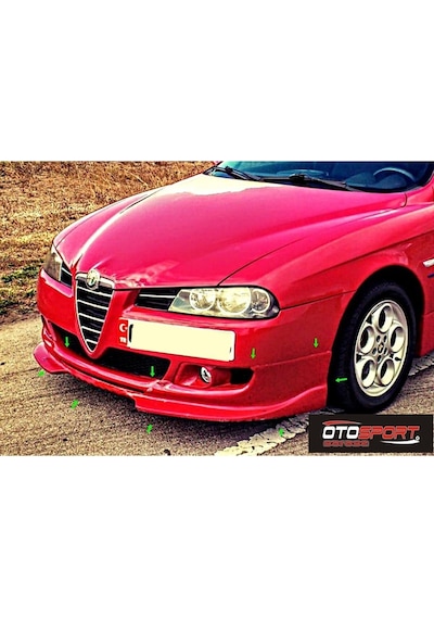Alfa Romeo 156 Mk2 Ön Tampon Eki Fiberglass Boyasız