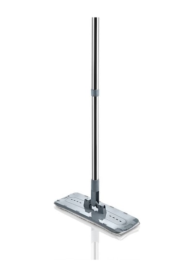 Grimorlife Style Flat Mop Temizlik Kova Paspas Seti Siyah Renk 9 Litre+ 2 Adet Yedek Mop Bezi