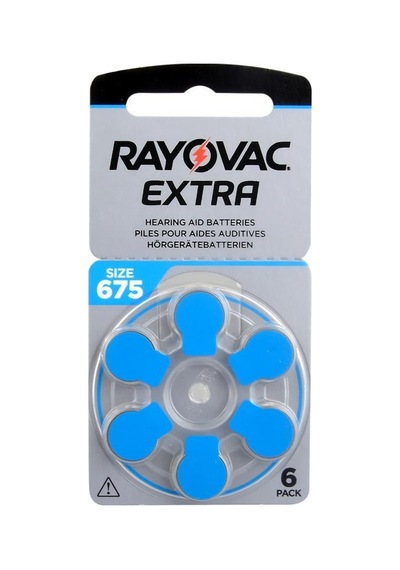Rayovac Extra Advanced 675 / Pr44 Numara Kulaklık Pili 6lı
