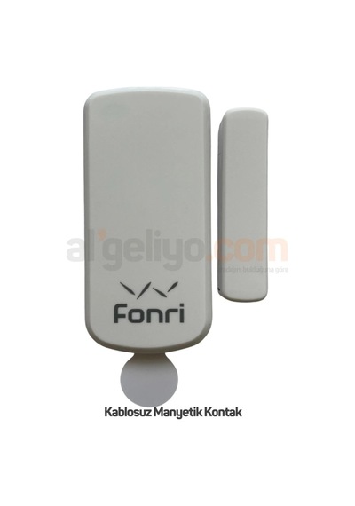 Fonri Alarm 1 G Wi Fi Smart Akıllı Alarm Kablosuz Manyetik Kontak Pil Dahil Kapı Açılma Sensörü