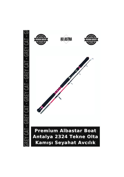 Premium Albastar Boat Antalya 2324 Tekne Olta Kamışı Seyahat Avcılık 120cm
