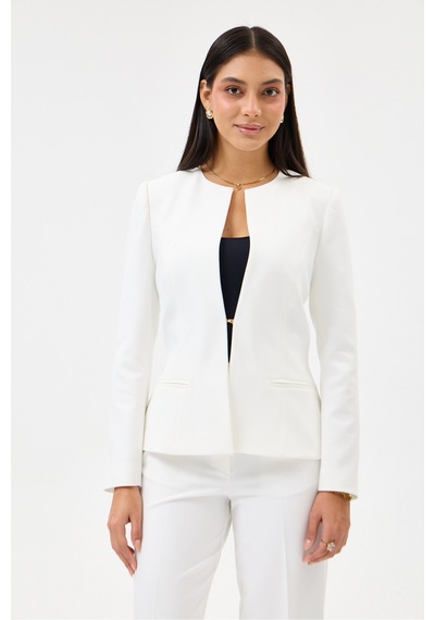 Velnara Moda Sıfır Yaka Ceket & Boru Paça Pantolon - Kadın Takım Elbise Kırık Beyaz - Velnara Tasarımı Kırık Beyaz - 927010459 Kırık Beyaz Velnara Moda Sıfır Yaka Ceket & Boru Paça Pantolon - Kadın Takım Elbise Kırık Beyaz - Velnara Tasarımı Kırık Beyaz - 927010459 Kırık Beyaz