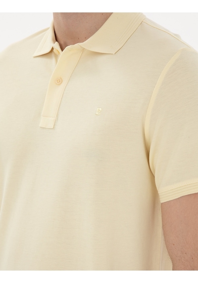 Pierre Cardin Erkek Açık Sarı Tişört Basic 50302561-vr004 Açık Sarı