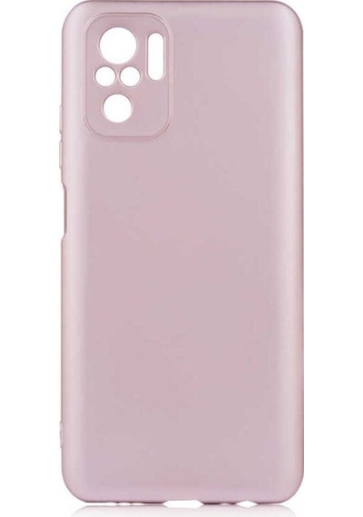 Xiaomi Redmi Note 10 Kılıf Zore Premier Silikon Kapak Rose Gold