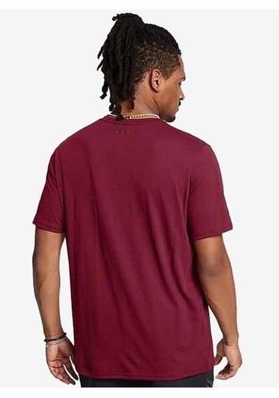 Under Armour Ua Team Issue Wordmark Ss Erkek Günlük Tişört Bordo
