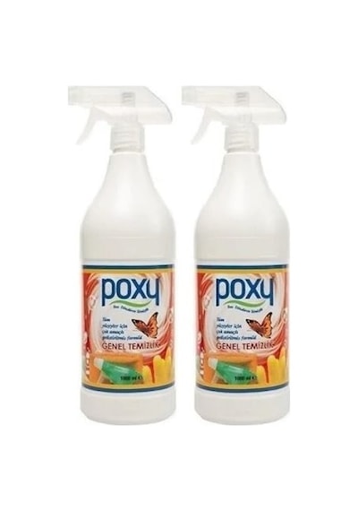 Poxy Tüm Yüzeyler için Çok Amaçlı Genel Temizlik Sıvısı 2 x 1 L