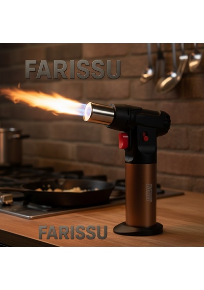 Icq Lighter Power Xhg-8b77 Jet Pürmüz Torch Çakmak Yüksek Hassasiyetli Bütan Alevi Kahverengi