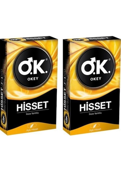 Okey Hisset Prezervatif 10'lu x 2