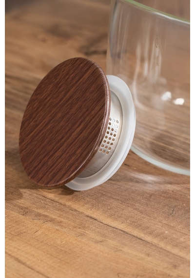 Porsima Lm-0100 Damla Sızdırmaz Metal Kapaklı Ve Kulplu Cam Başucu Sürahisi 2600ml