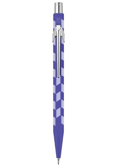 Caran D'ache 844 Mosaic Collection Royal Blue Mekanik Kurşun Kalem 844-302 Mavi