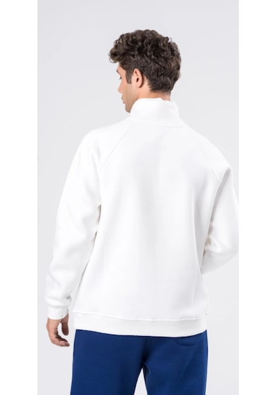 Coalcity Coal City Erkek Relaxed Fit Reglan Yarım Fermuarlı Kanguru Cepli Siyah Sweatshirt Beyaz Coalcity Coal City Erkek Relaxed Fit Reglan Yarım Fermuarlı Kanguru Cepli Siyah Sweatshirt Beyaz