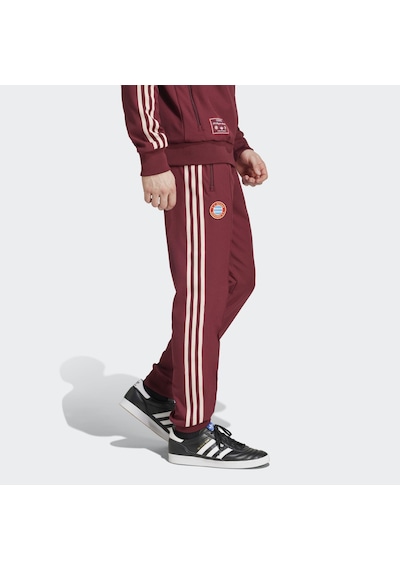 Adidas Fc Bayern Terrace Icons Erkek Bordo Eşofman Altı Jf0588 Bordo